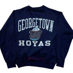 Vintage NCAA Georgetown Hoyas Print With A Bulldog sweatshirt shirt richardinc